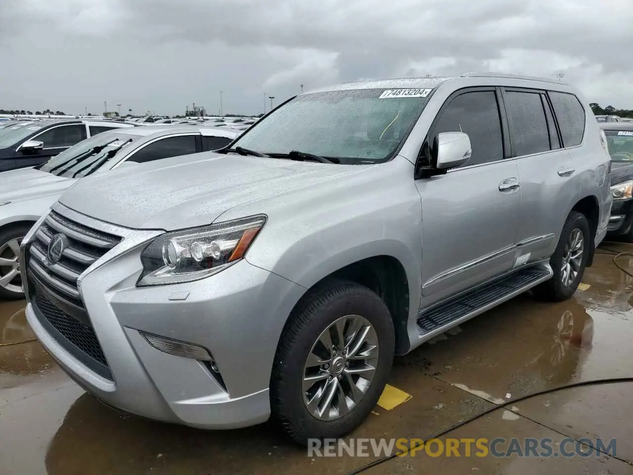 1 Photograph of a damaged car JTJJM7FX6K5239934 LEXUS GX 2019