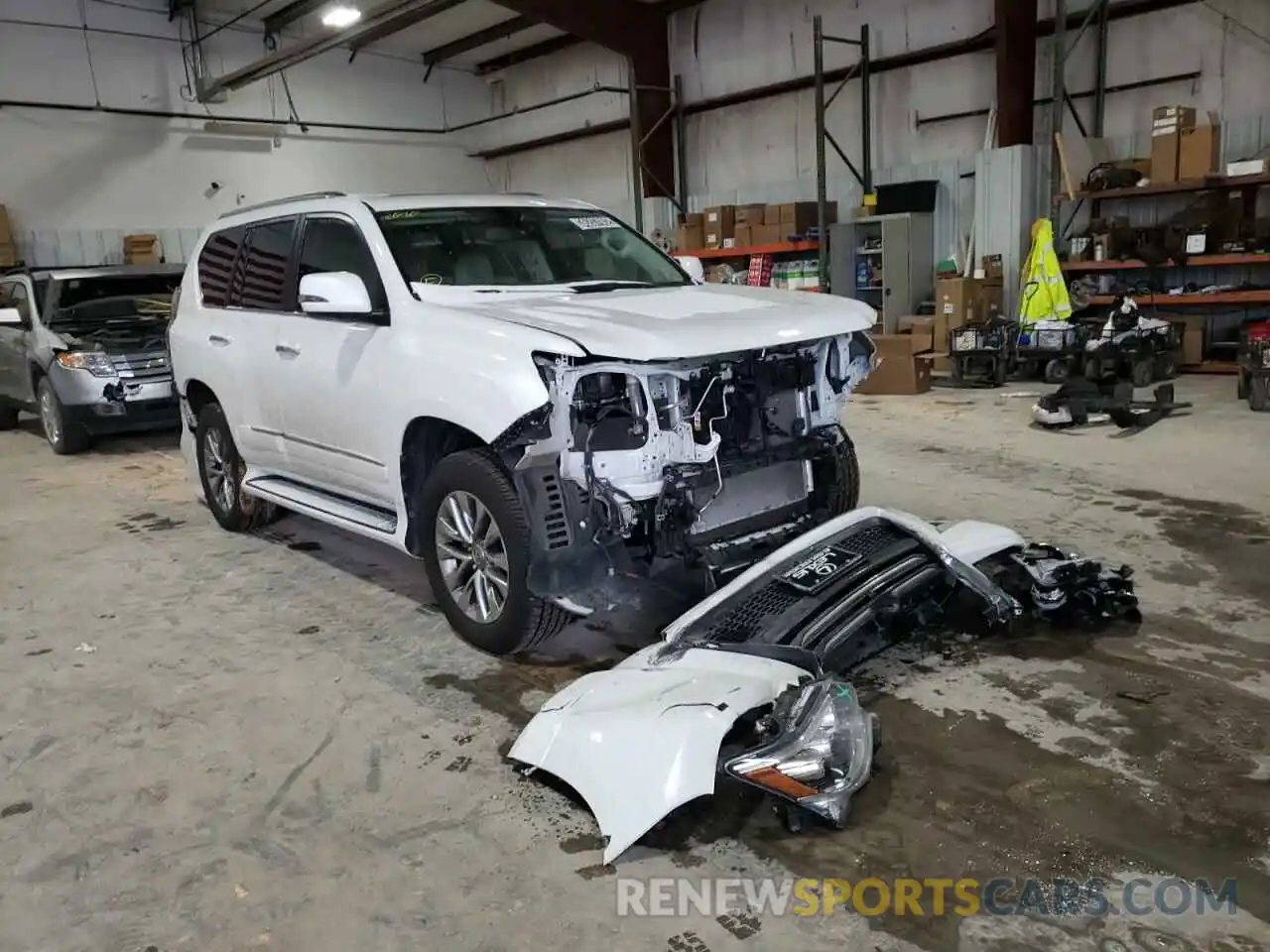 1 Photograph of a damaged car JTJJM7FX7K5219319 LEXUS GX 2019