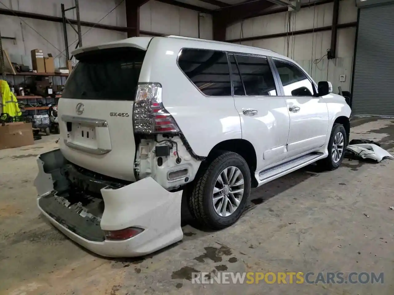 4 Photograph of a damaged car JTJJM7FX7K5219319 LEXUS GX 2019