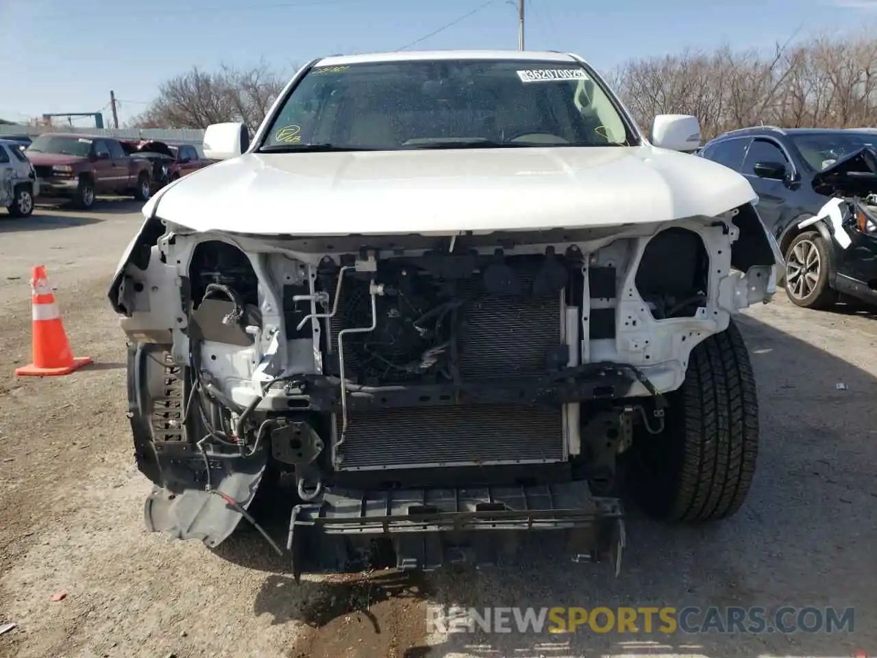 9 Photograph of a damaged car JTJJM7FX7K5219319 LEXUS GX 2019