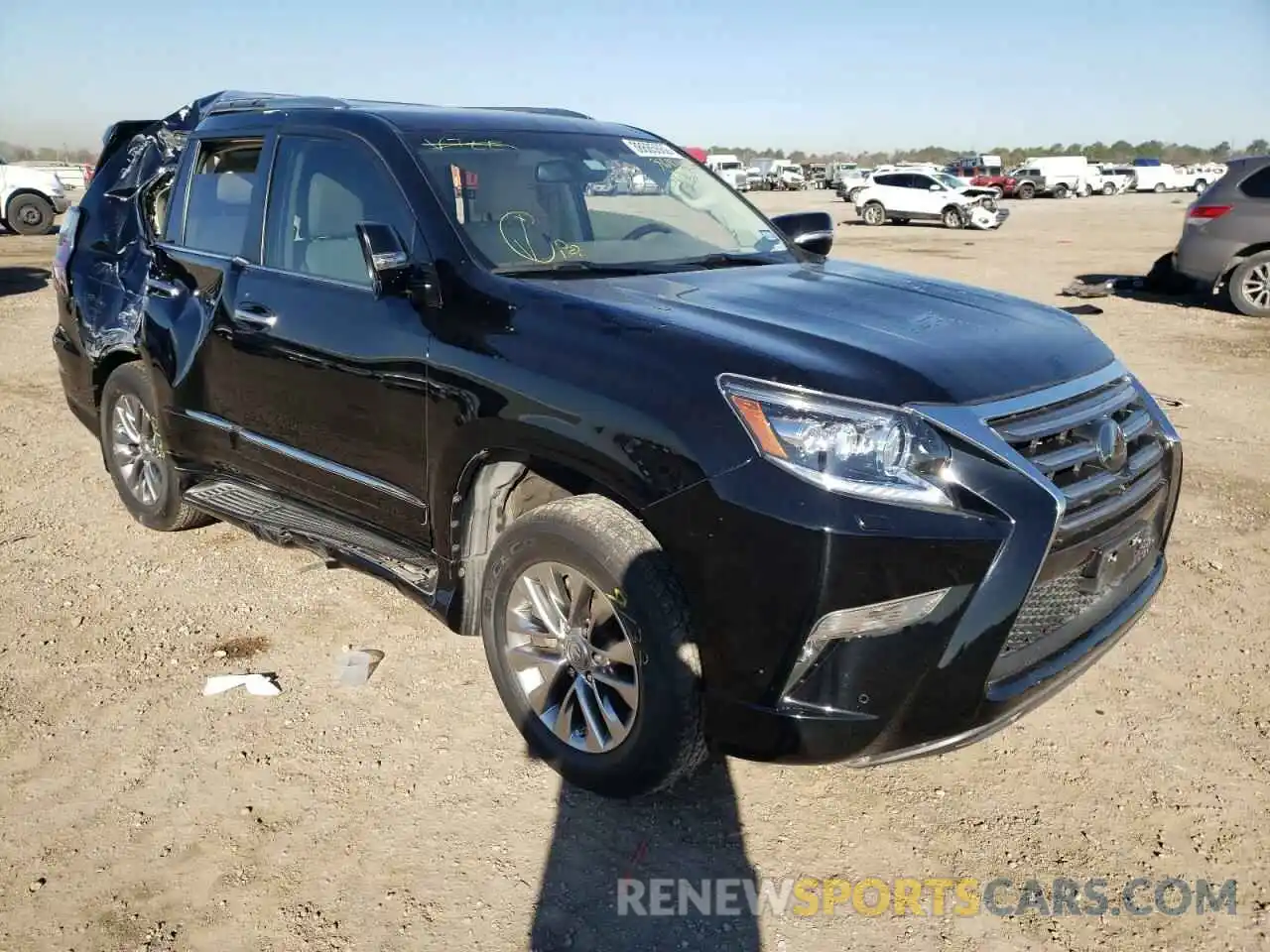 1 Photograph of a damaged car JTJJM7FX7K5221023 LEXUS GX 2019