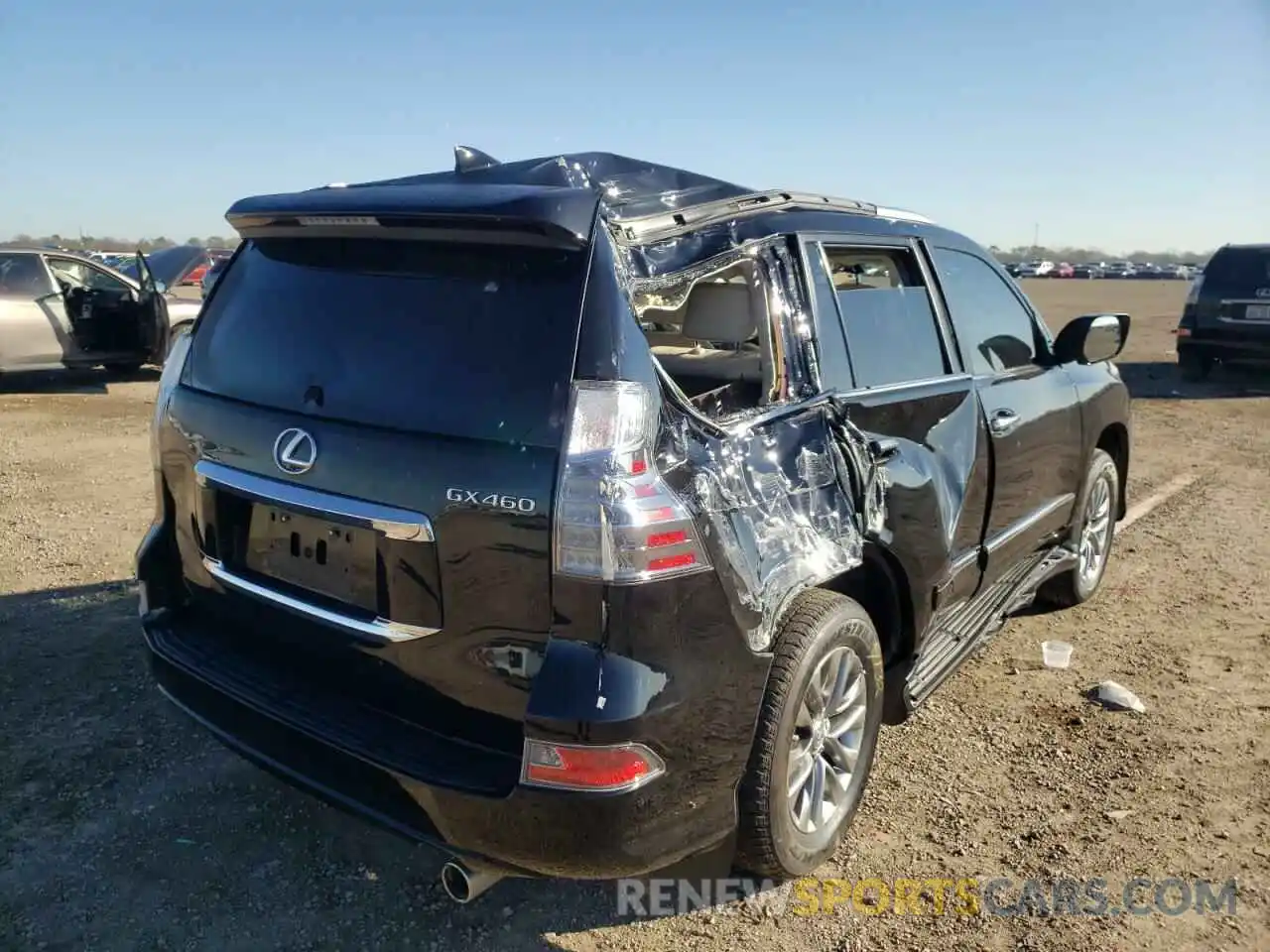 4 Photograph of a damaged car JTJJM7FX7K5221023 LEXUS GX 2019