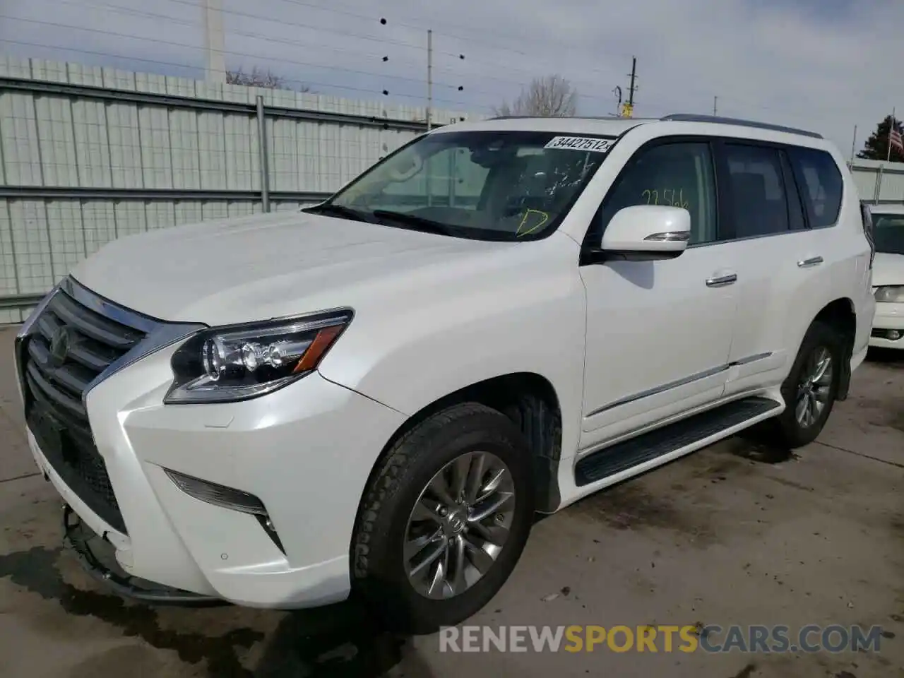 2 Photograph of a damaged car JTJJM7FX8K5224478 LEXUS GX 2019