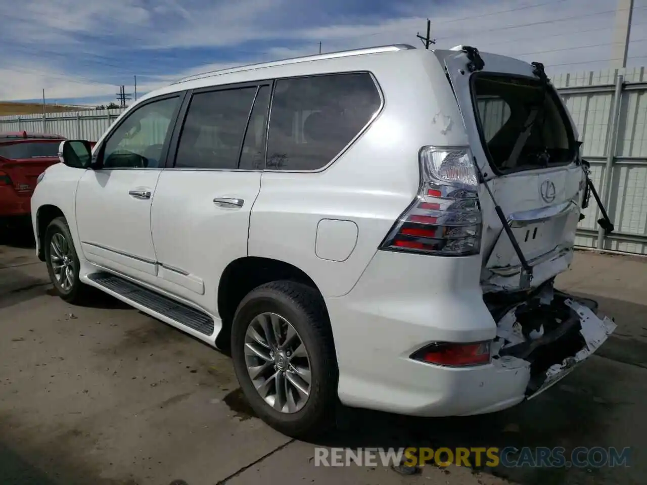 3 Photograph of a damaged car JTJJM7FX8K5224478 LEXUS GX 2019