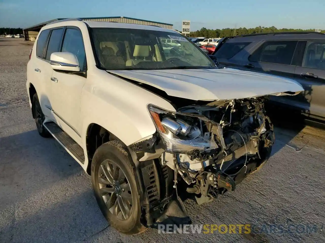 1 Photograph of a damaged car JTJJM7FXXK5225065 LEXUS GX 2019