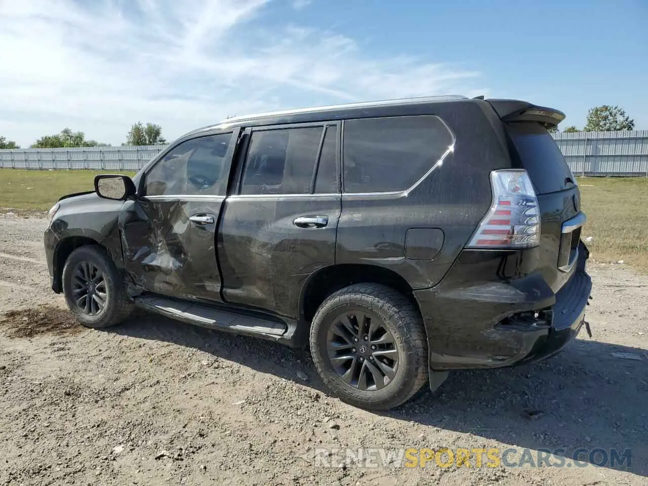 2 Photograph of a damaged car JTJAM7BX0L5245459 LEXUS GX 2020