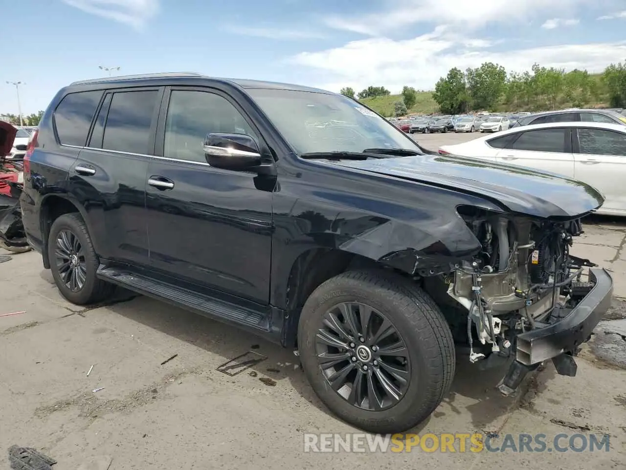 4 Photograph of a damaged car JTJAM7BX0L5247213 LEXUS GX 2020