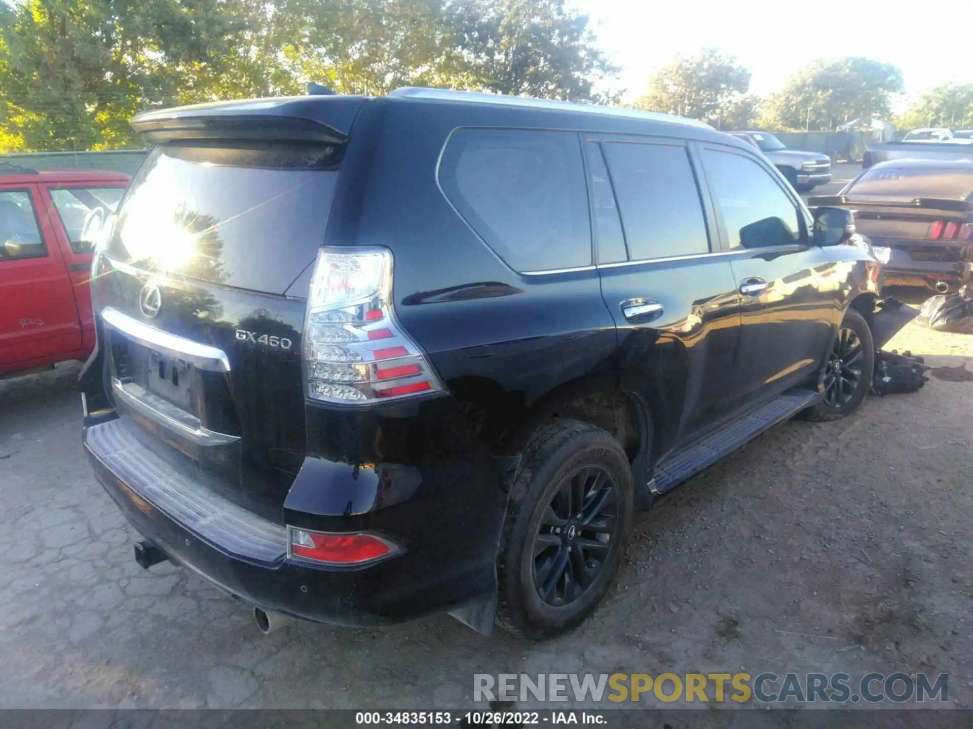 4 Photograph of a damaged car JTJAM7BX0L5249284 LEXUS GX 2020