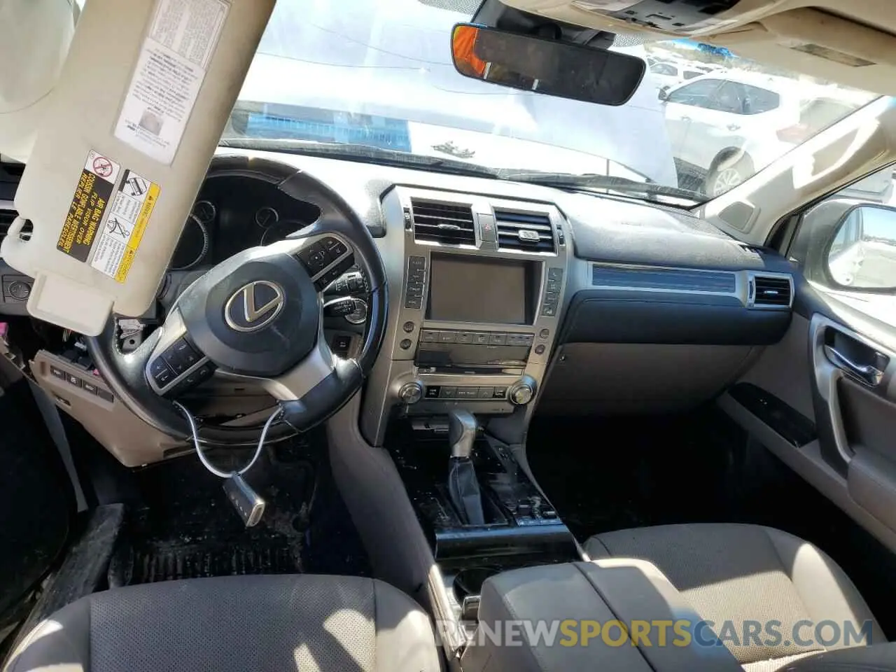 8 Photograph of a damaged car JTJAM7BX0L5249365 LEXUS GX 2020