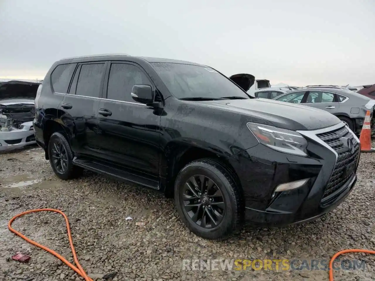 4 Photograph of a damaged car JTJAM7BX0L5256011 LEXUS GX 2020