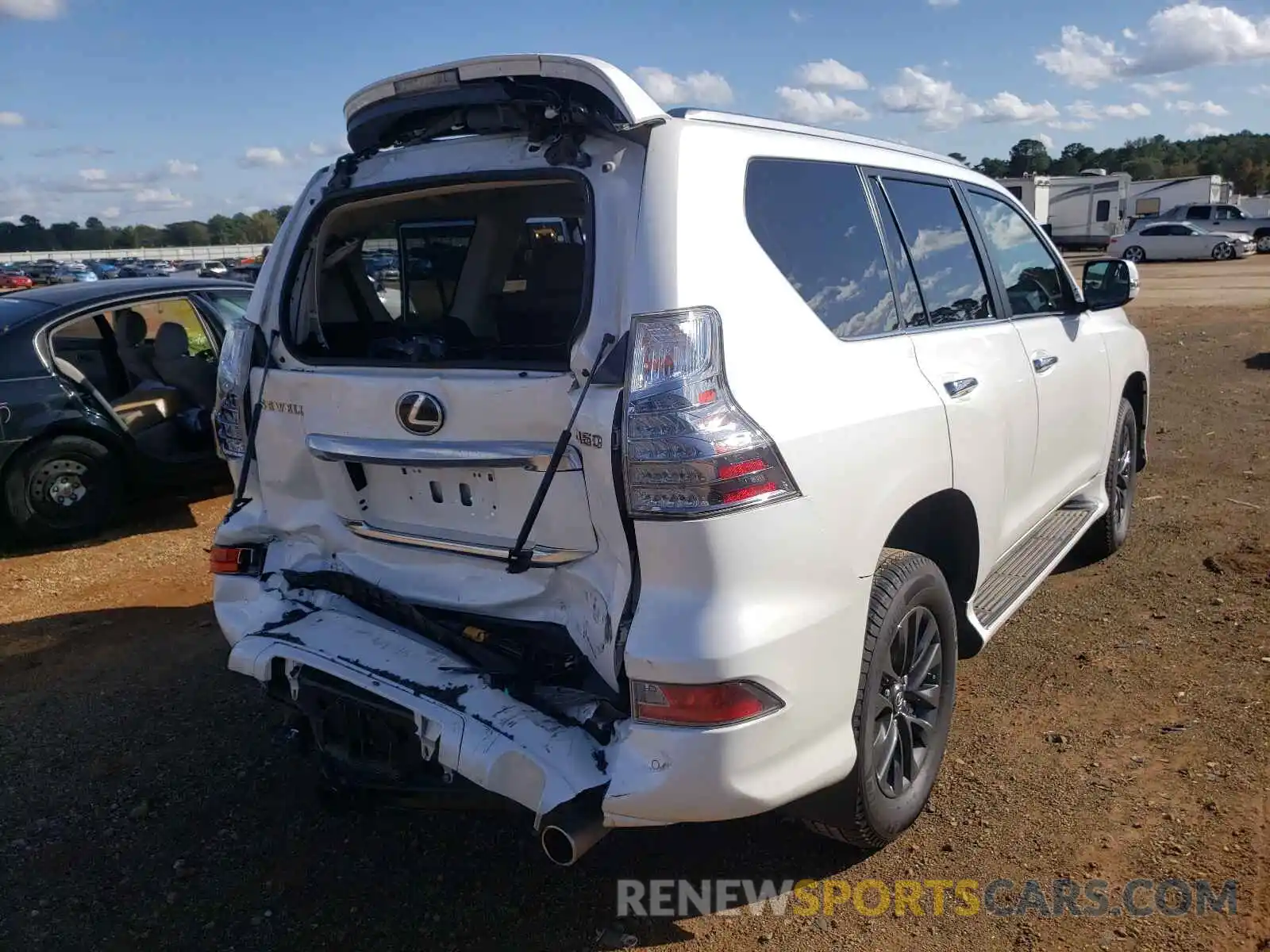 4 Photograph of a damaged car JTJAM7BX0L5259183 LEXUS GX 2020