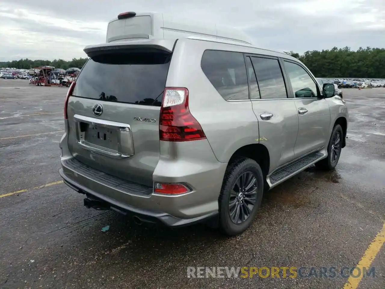 4 Photograph of a damaged car JTJAM7BX1L5254655 LEXUS GX 2020