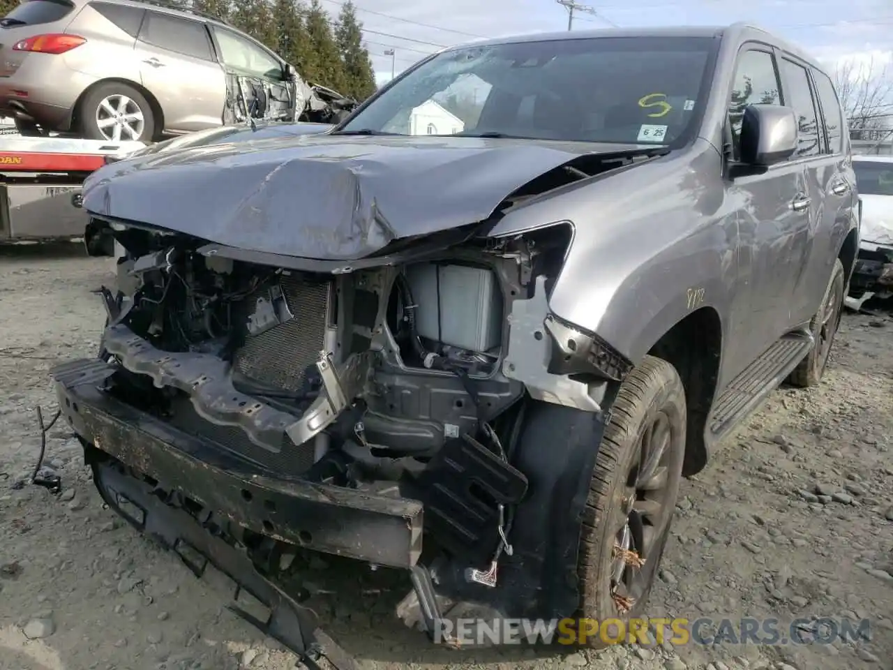 2 Photograph of a damaged car JTJAM7BX1L5260312 LEXUS GX 2020