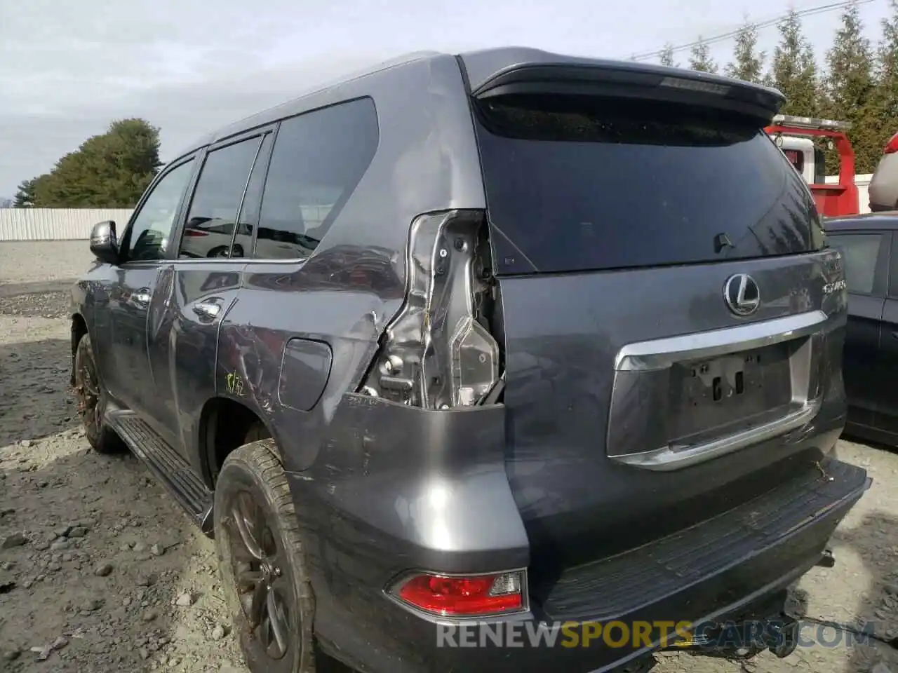 3 Photograph of a damaged car JTJAM7BX1L5260312 LEXUS GX 2020