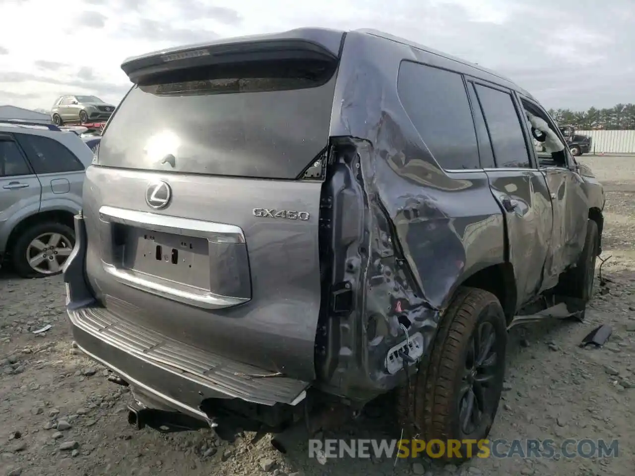 4 Photograph of a damaged car JTJAM7BX1L5260312 LEXUS GX 2020