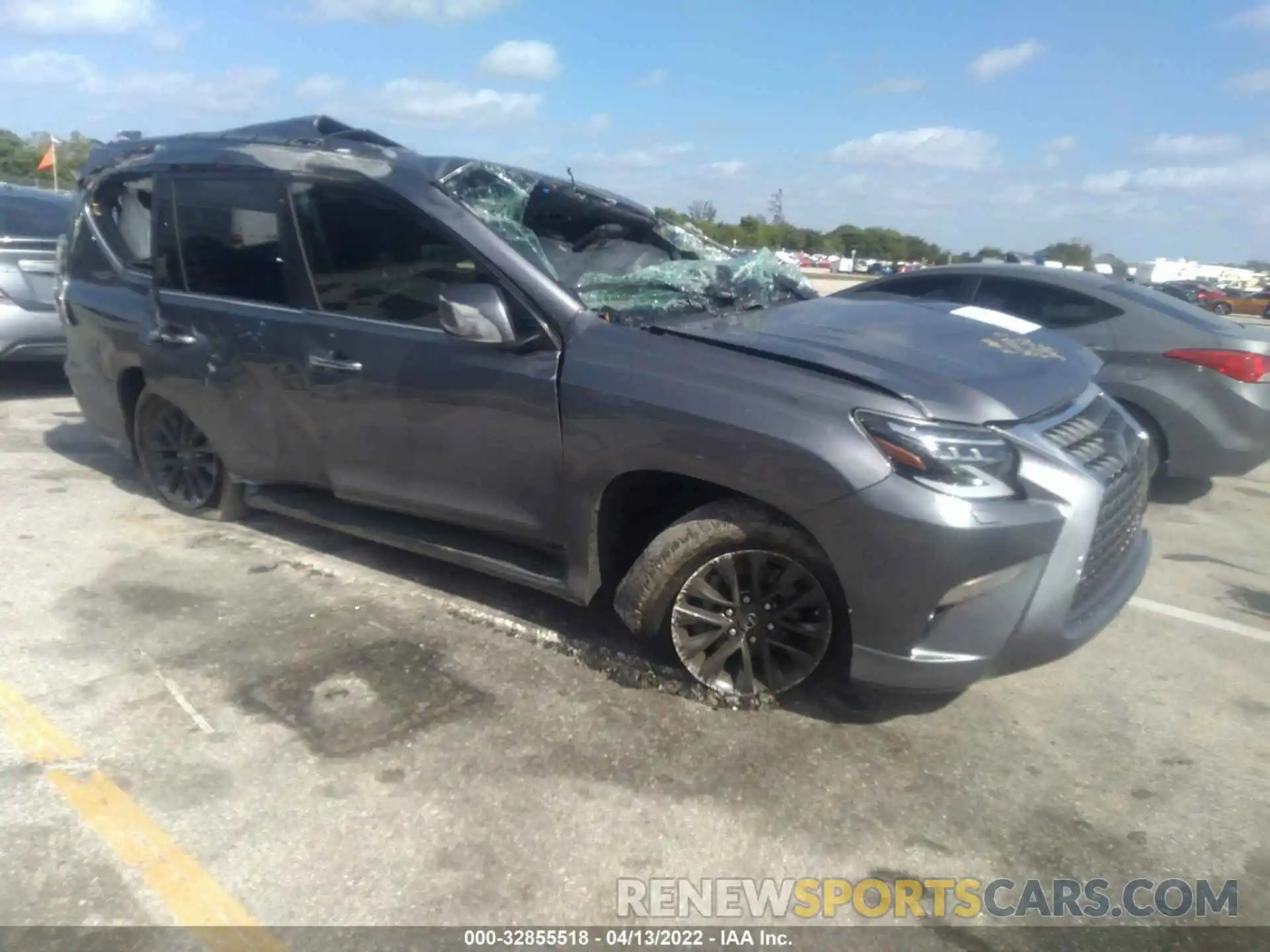 1 Photograph of a damaged car JTJAM7BX1L5263498 LEXUS GX 2020