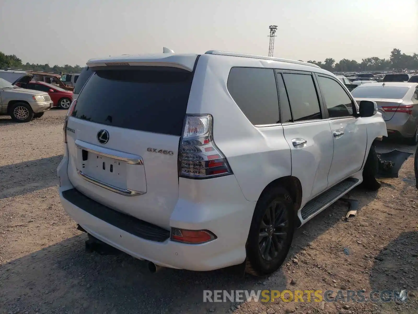 4 Photograph of a damaged car JTJAM7BX1L5263825 LEXUS GX 2020