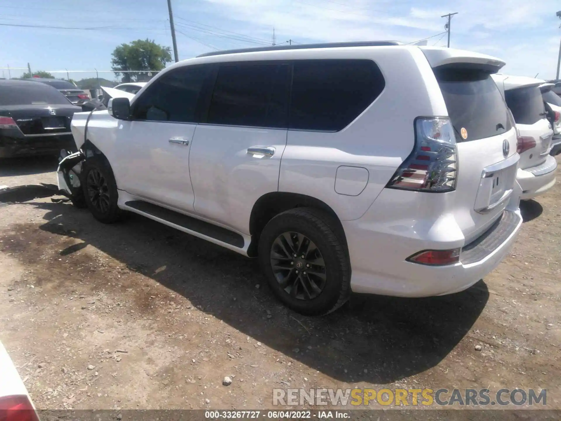 3 Photograph of a damaged car JTJAM7BX1L5264912 LEXUS GX 2020