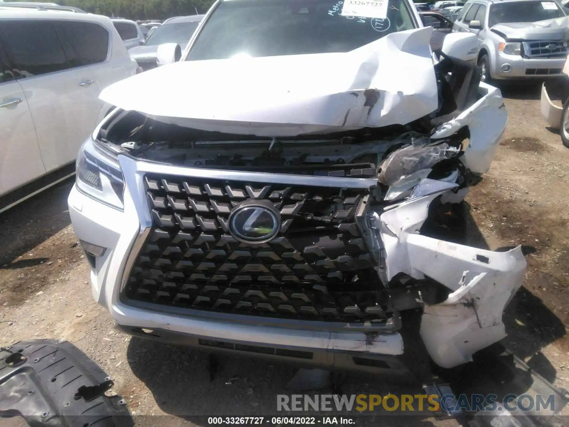 6 Photograph of a damaged car JTJAM7BX1L5264912 LEXUS GX 2020