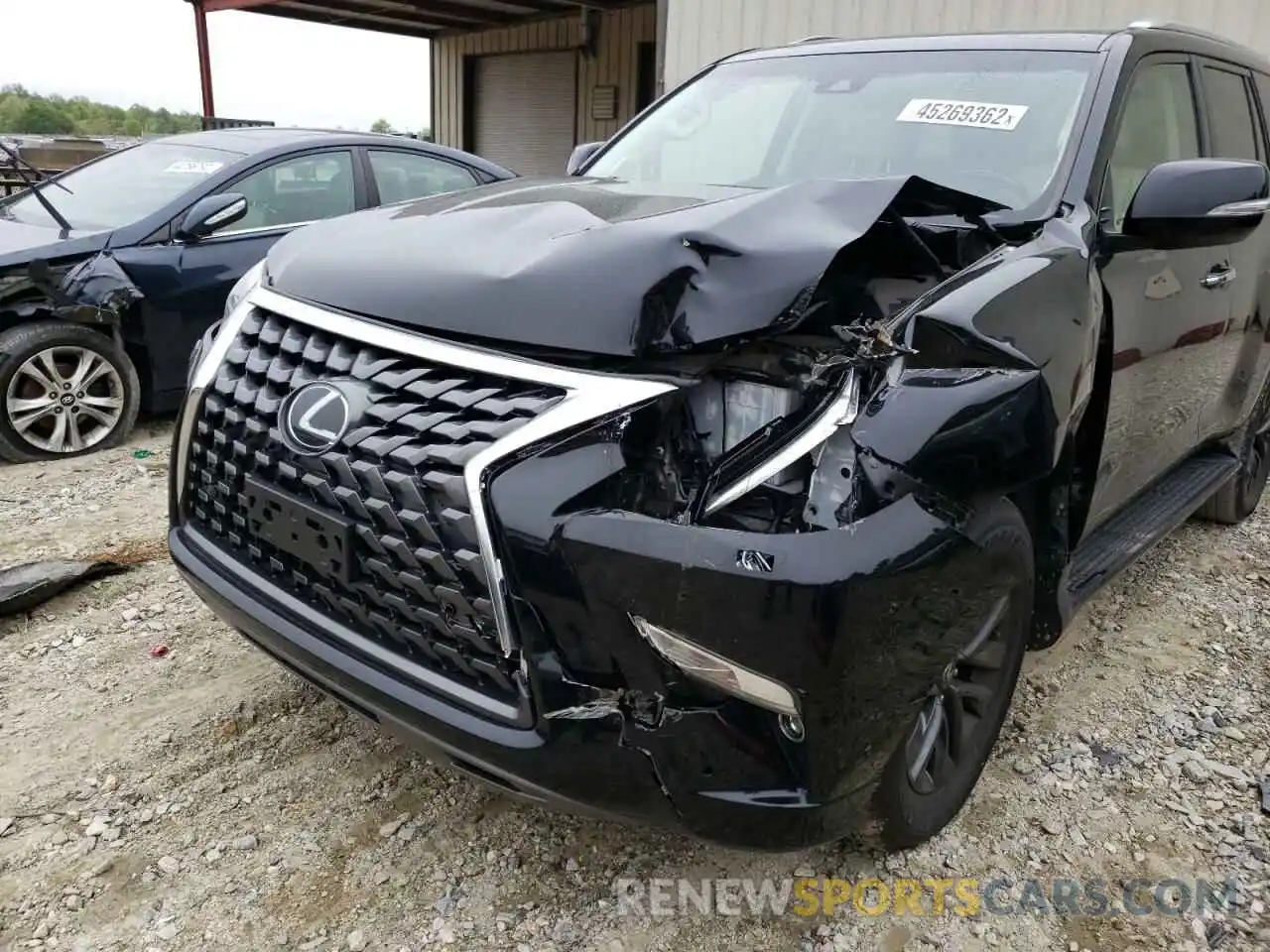 9 Photograph of a damaged car JTJAM7BX2L5241803 LEXUS GX 2020