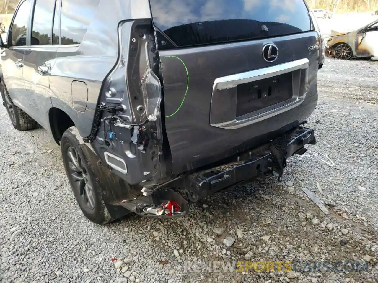 9 Photograph of a damaged car JTJAM7BX2L5259976 LEXUS GX 2020