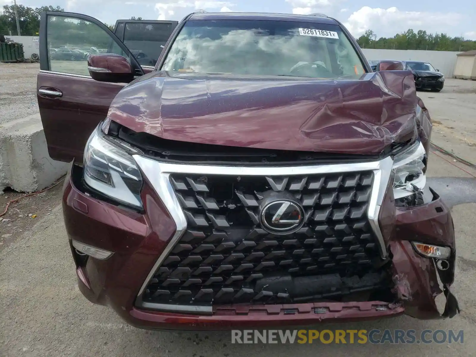 7 Photograph of a damaged car JTJAM7BX2L5260318 LEXUS GX 2020