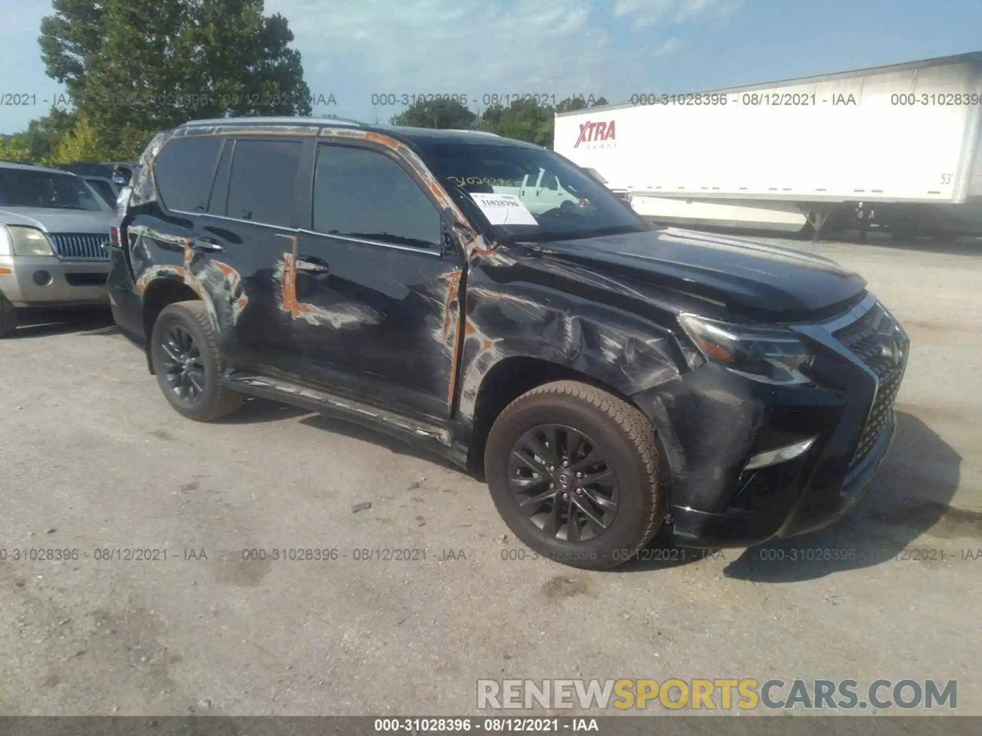 1 Photograph of a damaged car JTJAM7BX2L5267544 LEXUS GX 2020