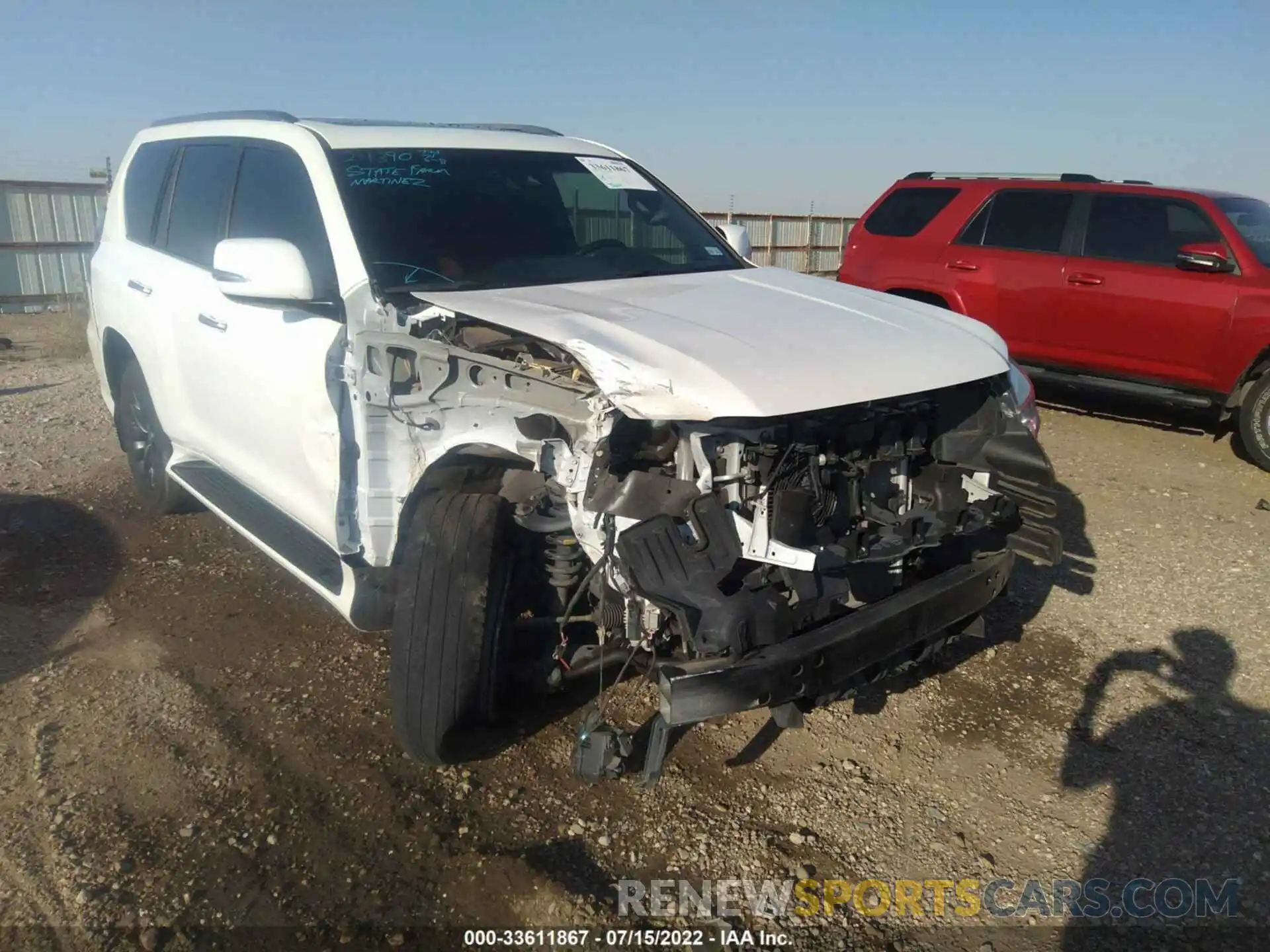 6 Photograph of a damaged car JTJAM7BX3L5247173 LEXUS GX 2020