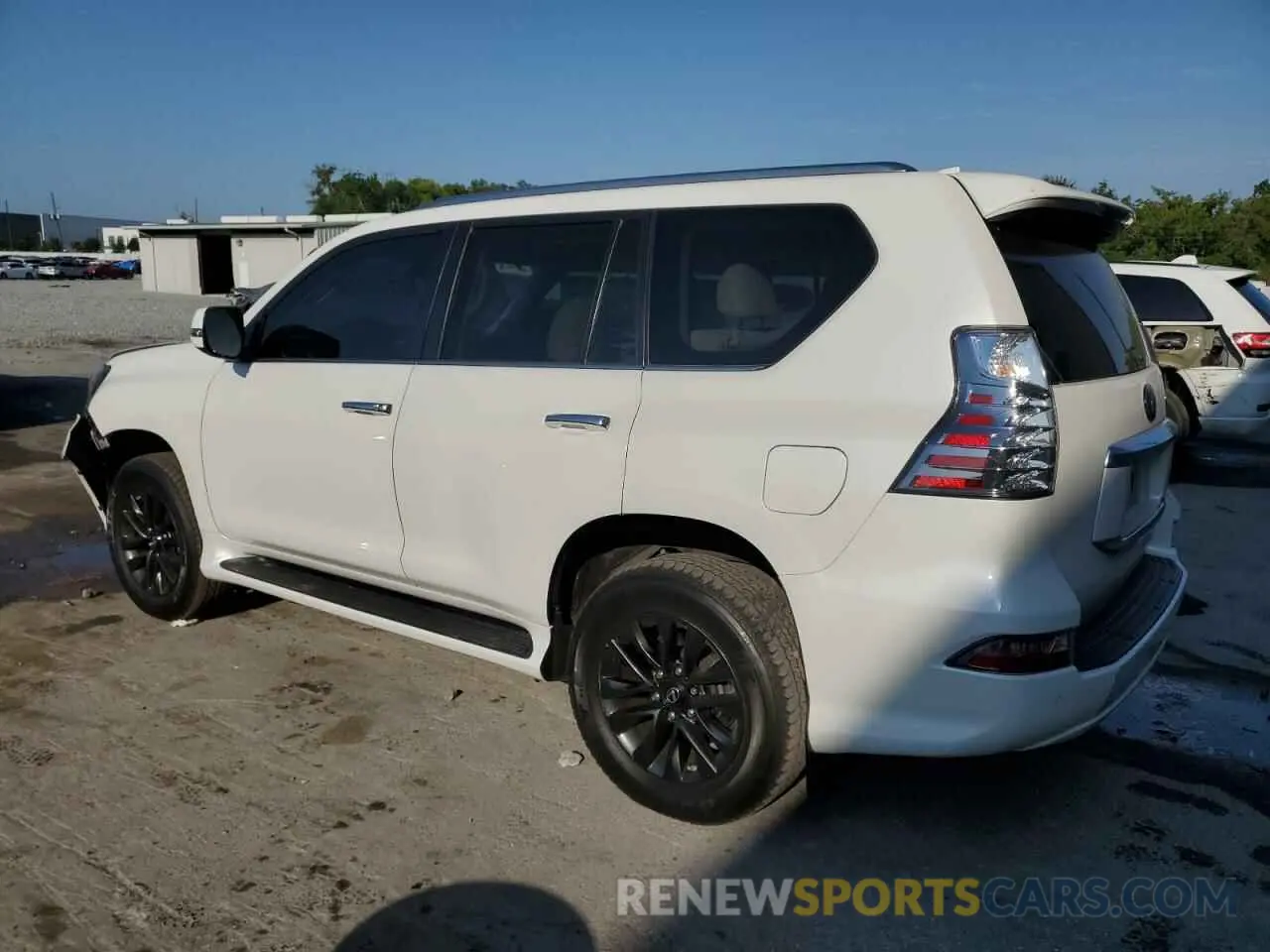 2 Photograph of a damaged car JTJAM7BX3L5255631 LEXUS GX 2020