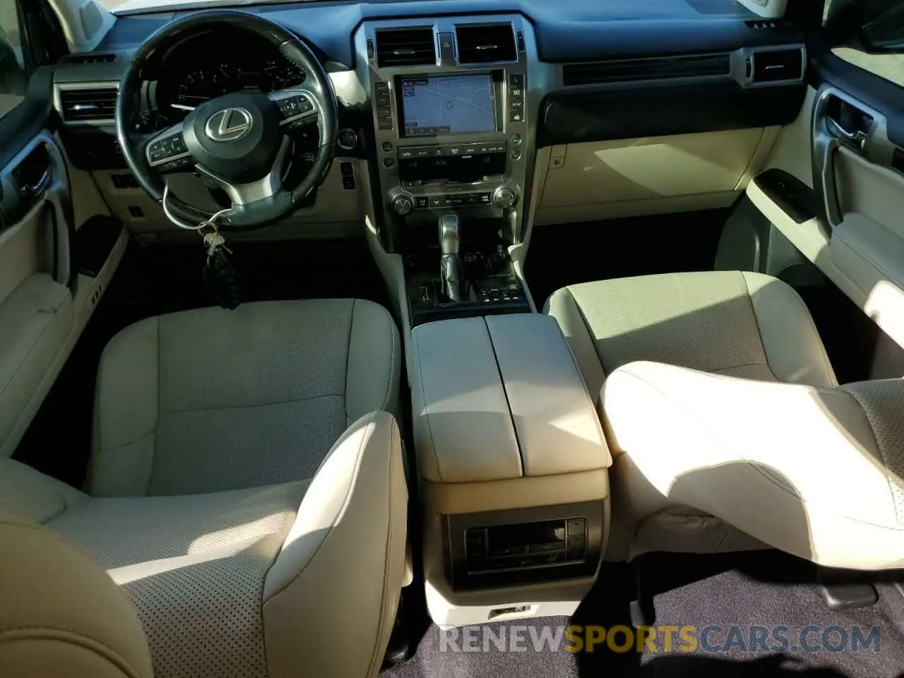 8 Photograph of a damaged car JTJAM7BX3L5255631 LEXUS GX 2020