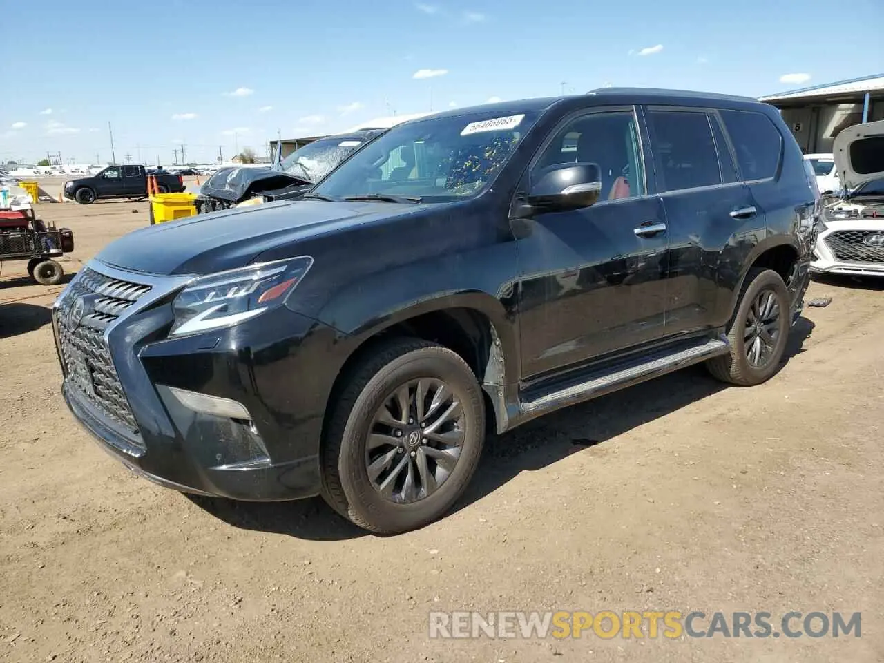 1 Photograph of a damaged car JTJAM7BX3L5255841 LEXUS GX 2020