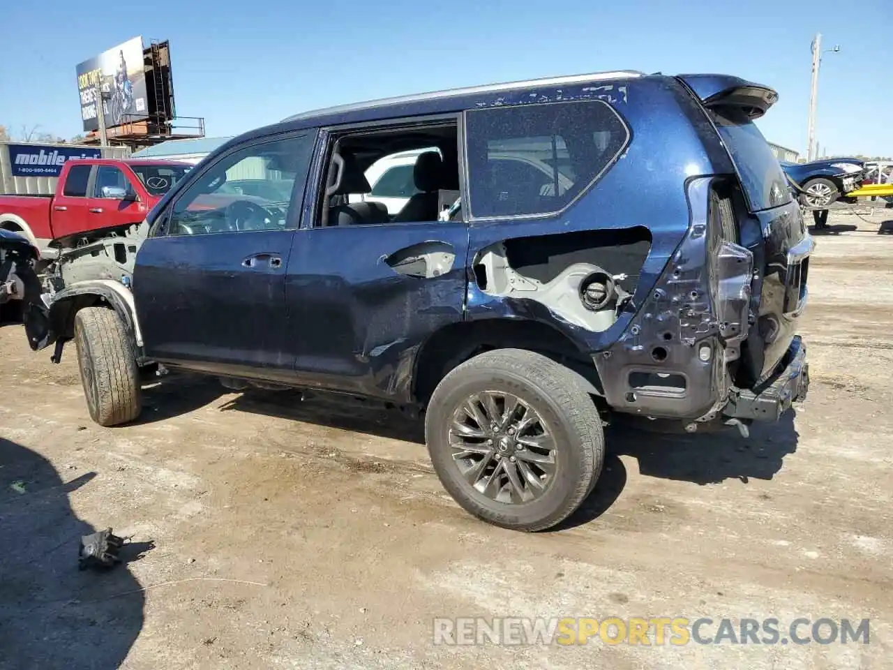 2 Photograph of a damaged car JTJAM7BX3L5258075 LEXUS GX 2020