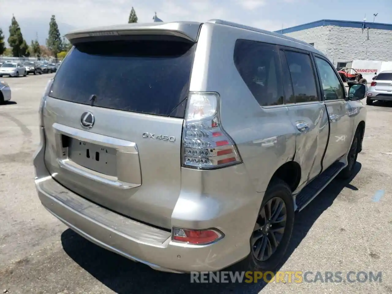 4 Photograph of a damaged car JTJAM7BX3L5258805 LEXUS GX 2020