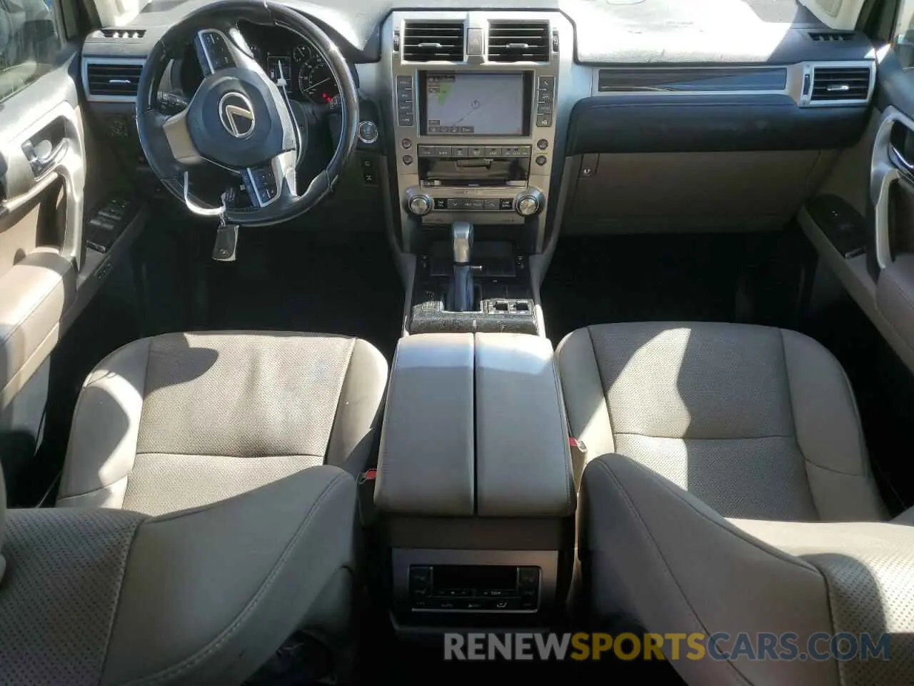 8 Photograph of a damaged car JTJAM7BX3L5267553 LEXUS GX 2020