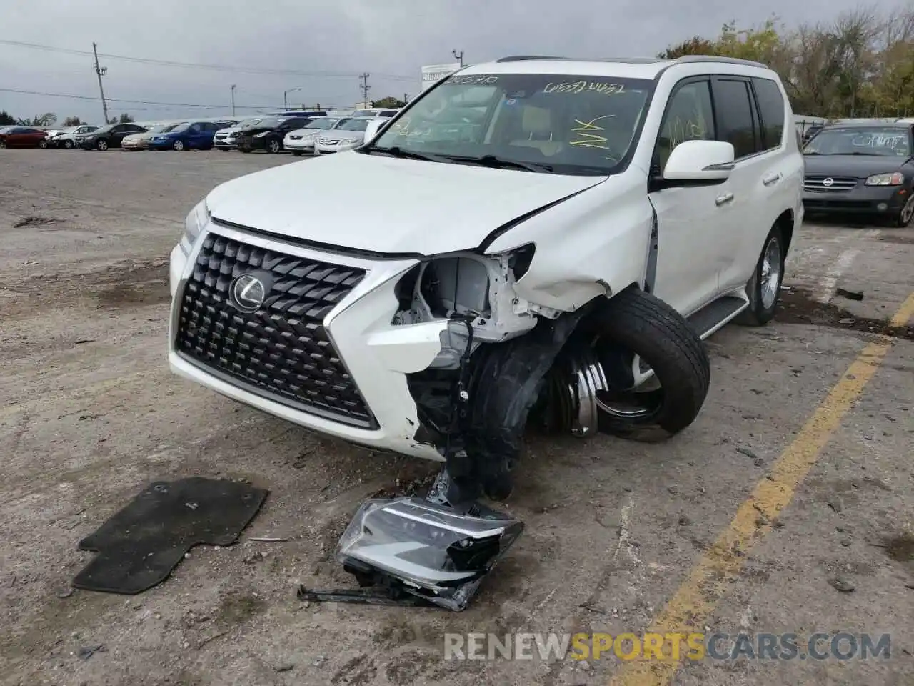 9 Photograph of a damaged car JTJAM7BX4L5245710 LEXUS GX 2020