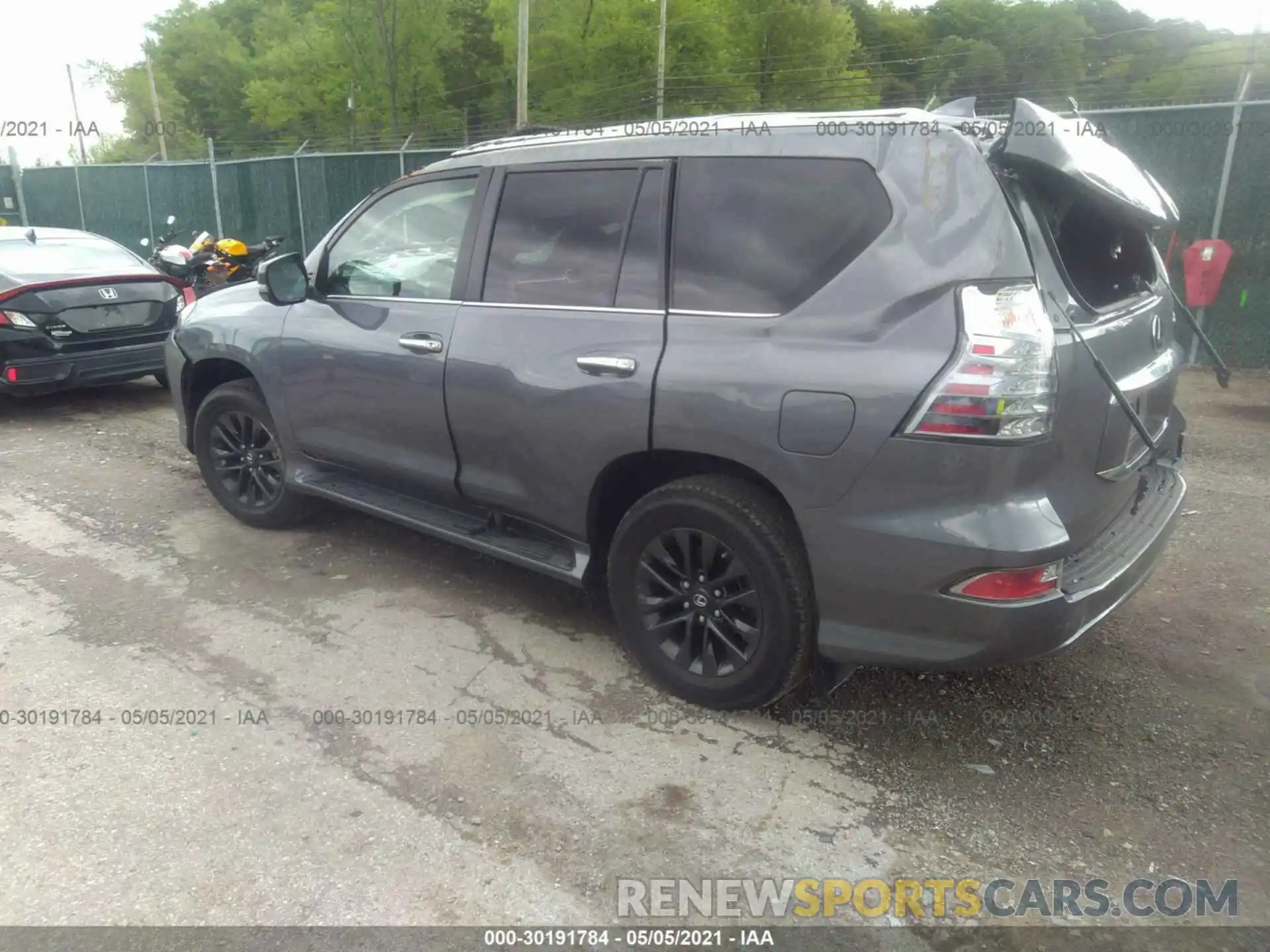 3 Photograph of a damaged car JTJAM7BX4L5254763 LEXUS GX 2020