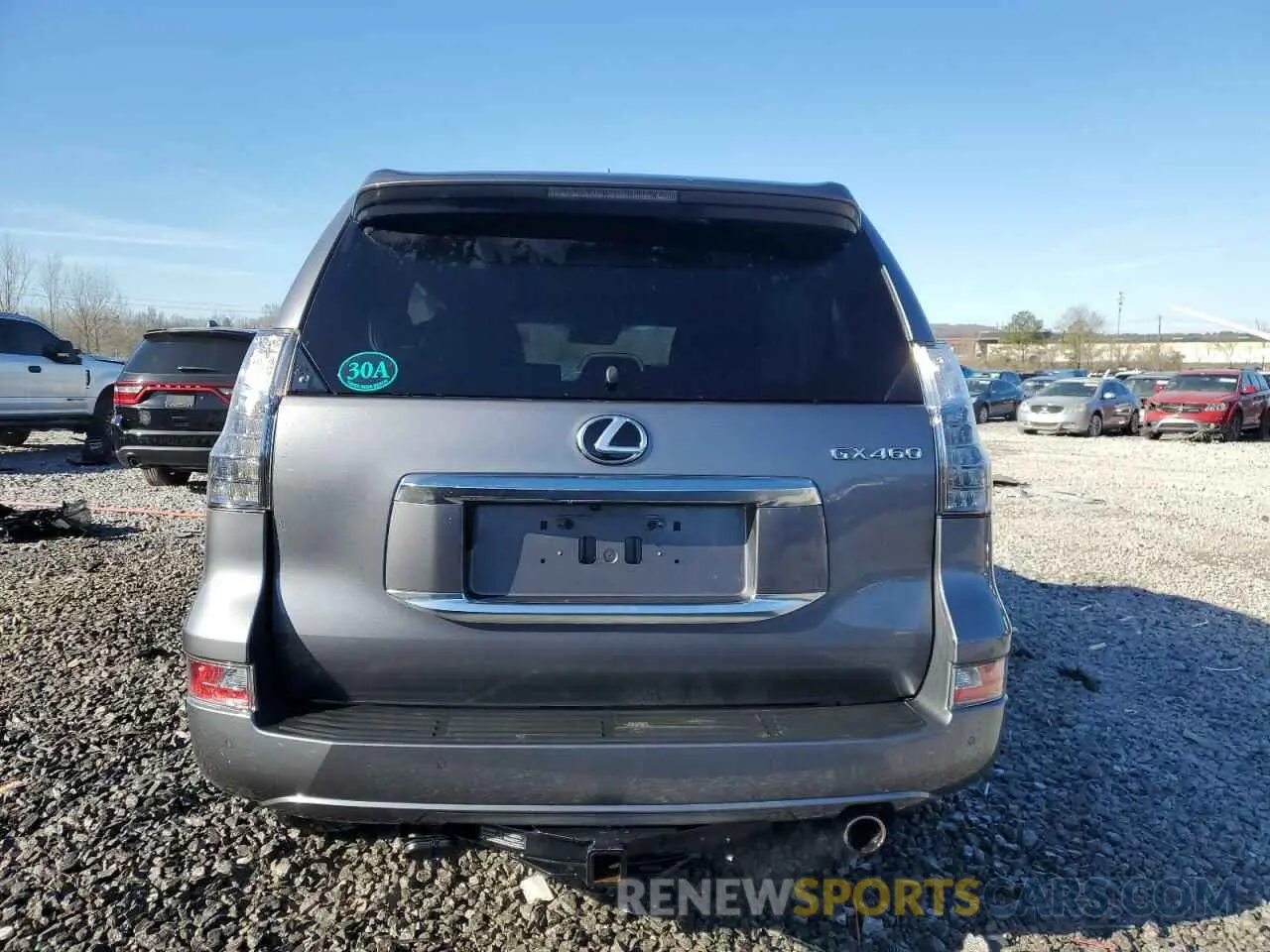 6 Photograph of a damaged car JTJAM7BX4L5259963 LEXUS GX 2020