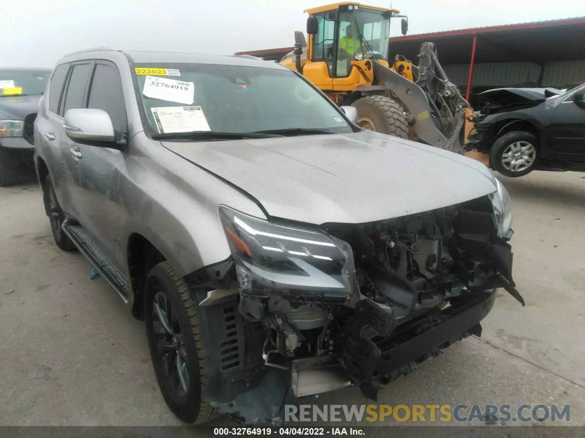 1 Photograph of a damaged car JTJAM7BX4L5259980 LEXUS GX 2020