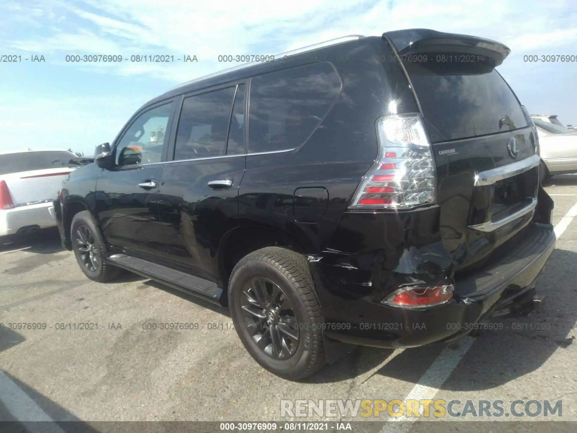 3 Photograph of a damaged car JTJAM7BX4L5261888 LEXUS GX 2020