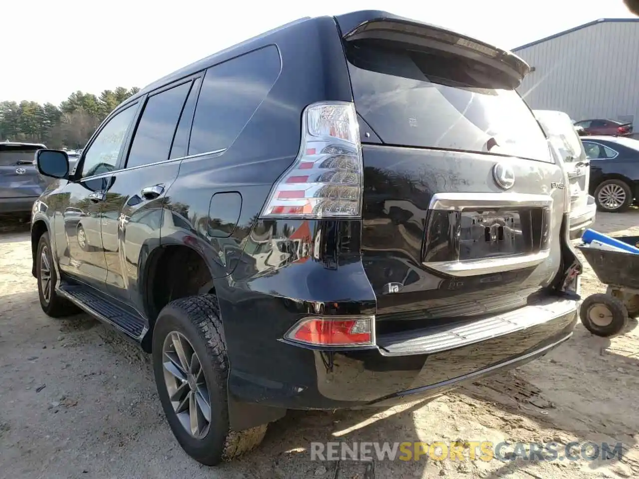 3 Photograph of a damaged car JTJAM7BX5L5241777 LEXUS GX 2020