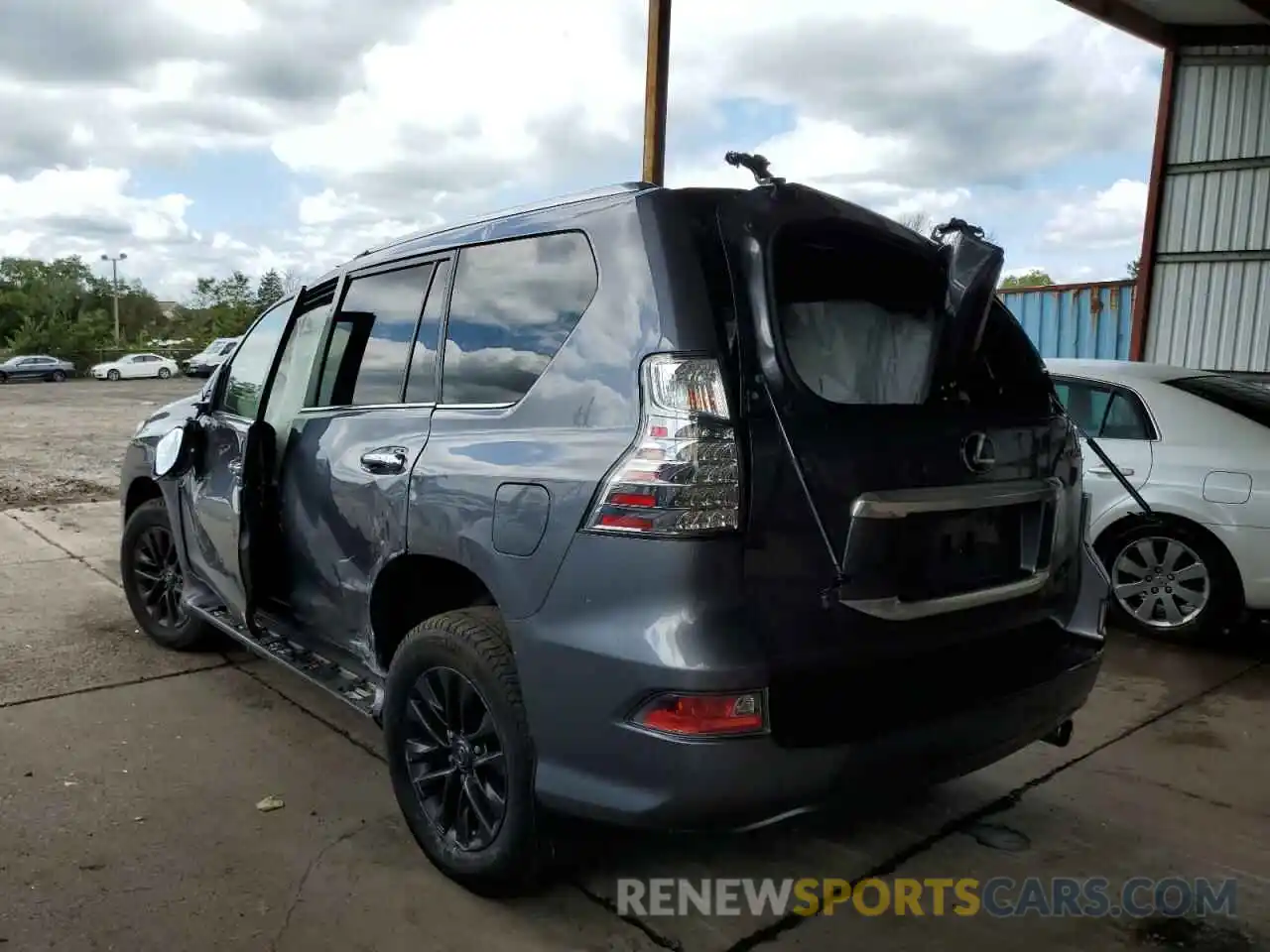 3 Photograph of a damaged car JTJAM7BX5L5242427 LEXUS GX 2020