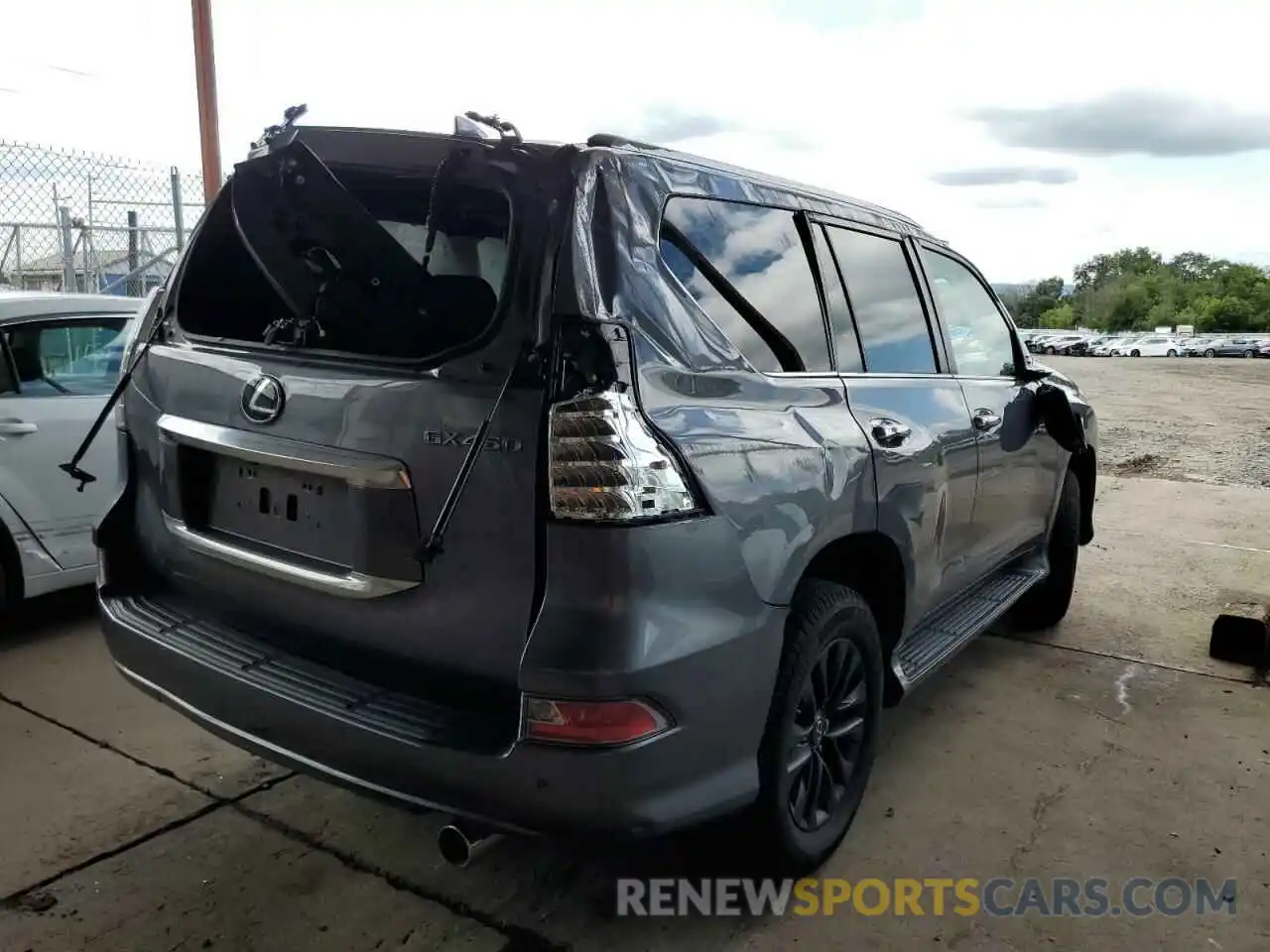 4 Photograph of a damaged car JTJAM7BX5L5242427 LEXUS GX 2020