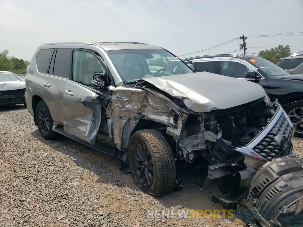 4 Photograph of a damaged car JTJAM7BX5L5247935 LEXUS GX 2020