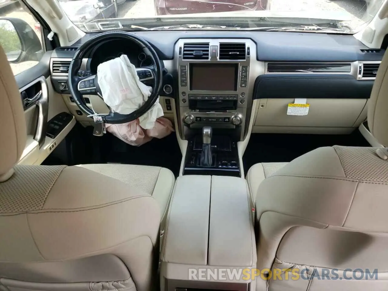 8 Photograph of a damaged car JTJAM7BX5L5247935 LEXUS GX 2020
