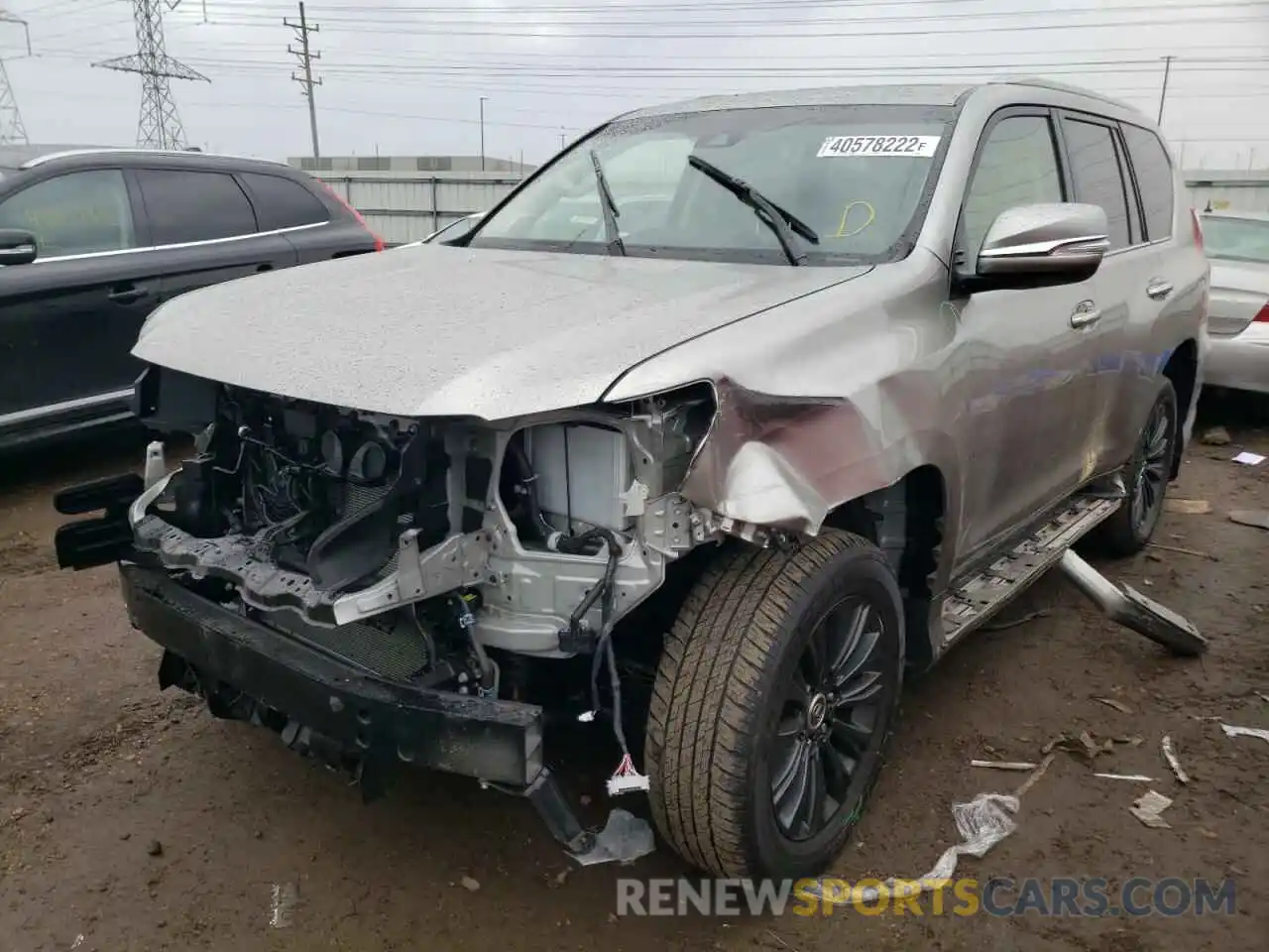 2 Photograph of a damaged car JTJAM7BX6L5245708 LEXUS GX 2020