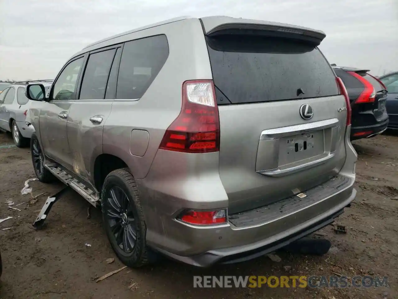 3 Photograph of a damaged car JTJAM7BX6L5245708 LEXUS GX 2020