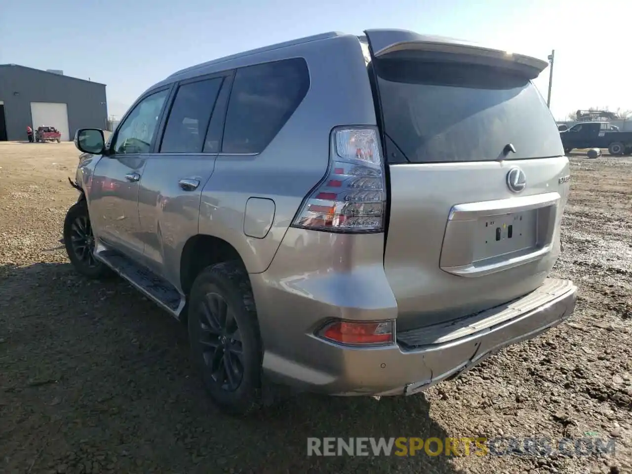 3 Photograph of a damaged car JTJAM7BX6L5250701 LEXUS GX 2020