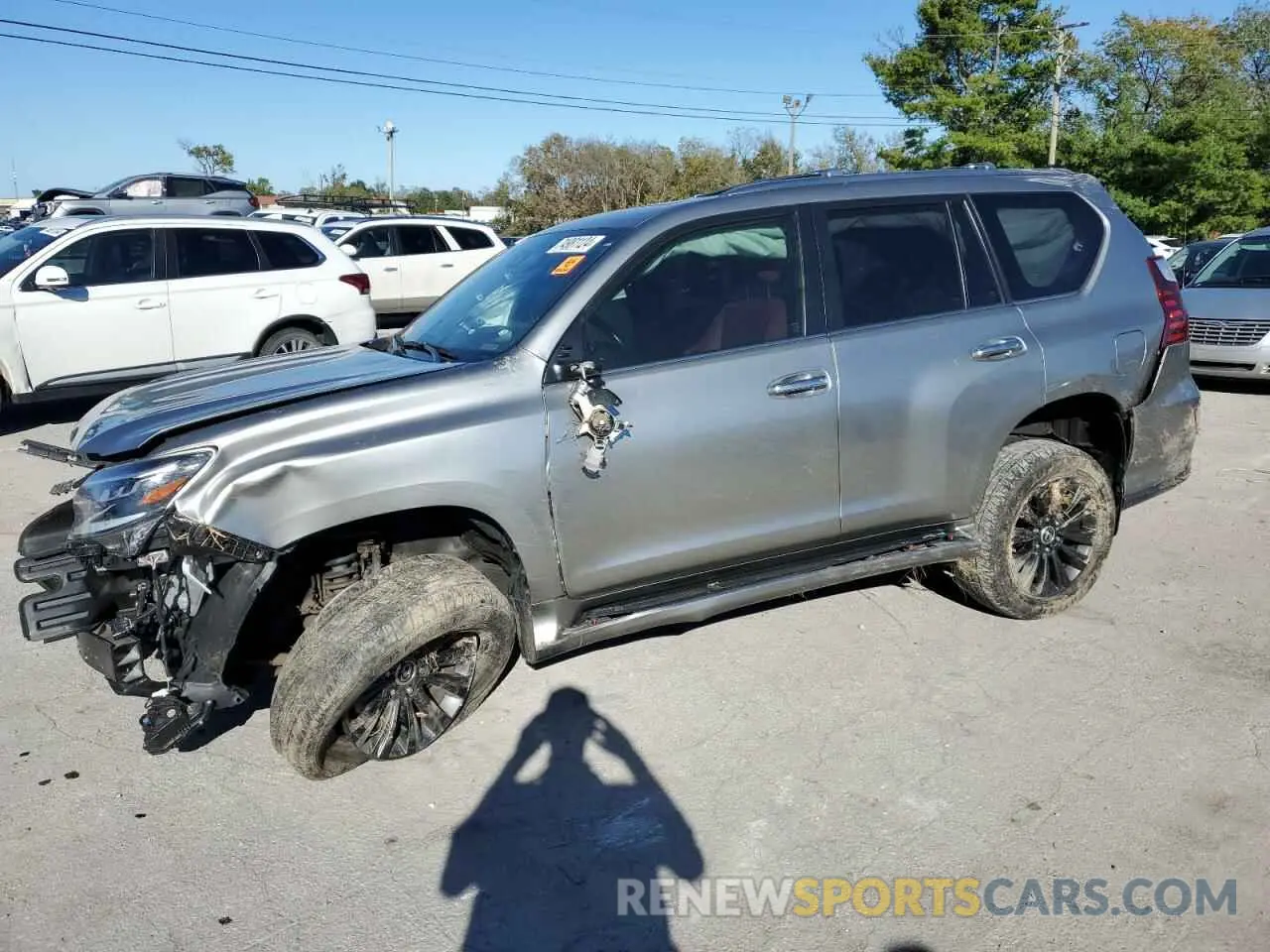 1 Photograph of a damaged car JTJAM7BX6L5254232 LEXUS GX 2020