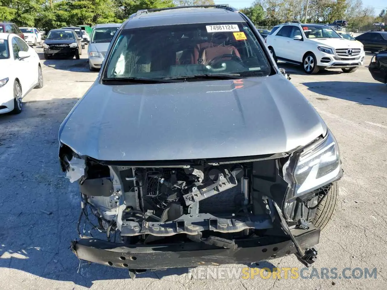 5 Photograph of a damaged car JTJAM7BX6L5254232 LEXUS GX 2020