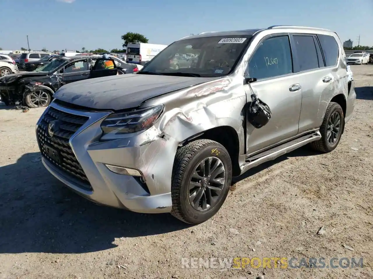 2 Photograph of a damaged car JTJAM7BX6L5258295 LEXUS GX 2020